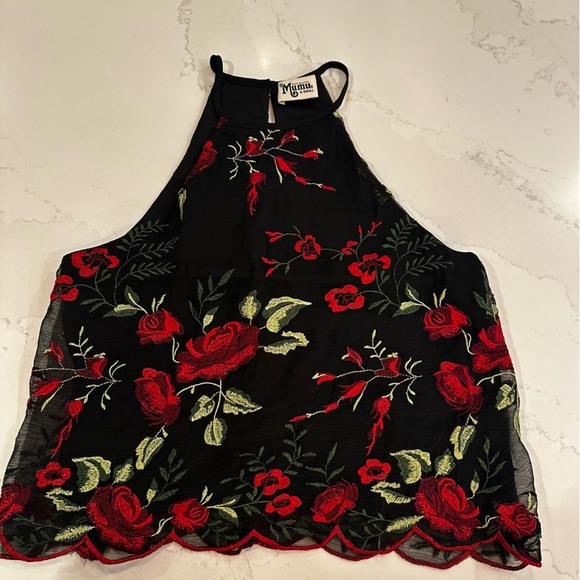 Show Me Your MuMu Black Tamara Top - Picture 2 of 8